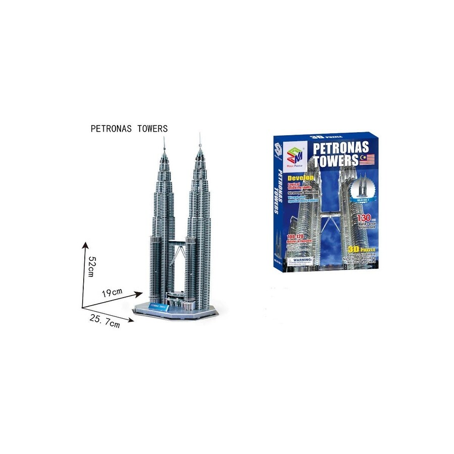 Shop Kids And Adults 3d Building Blocks Toy Puzzle Set 130pcs