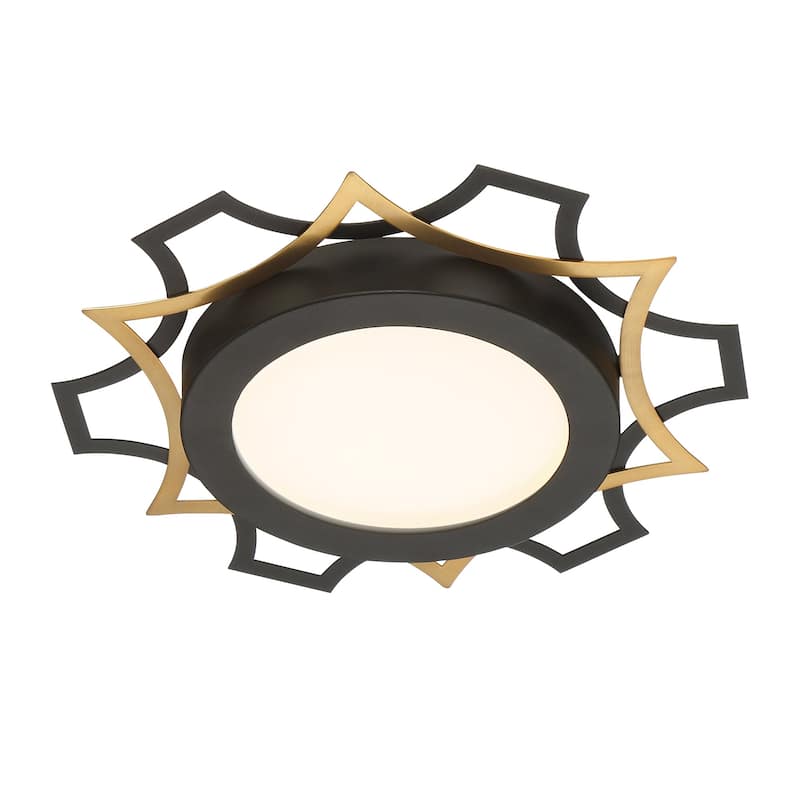 12" Edge Lit LED Flushmount