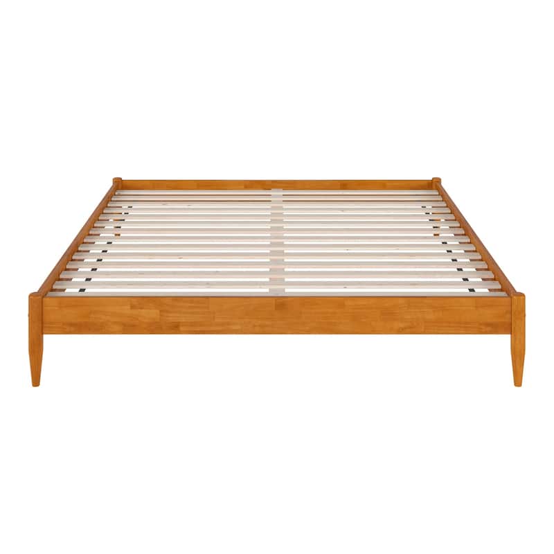 King Size Platform Bed Frame - Solid Wood Bed