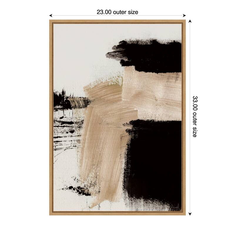 Path by Dan Hobday (23 x 33 in.), Framed Canvas Wall Art Print