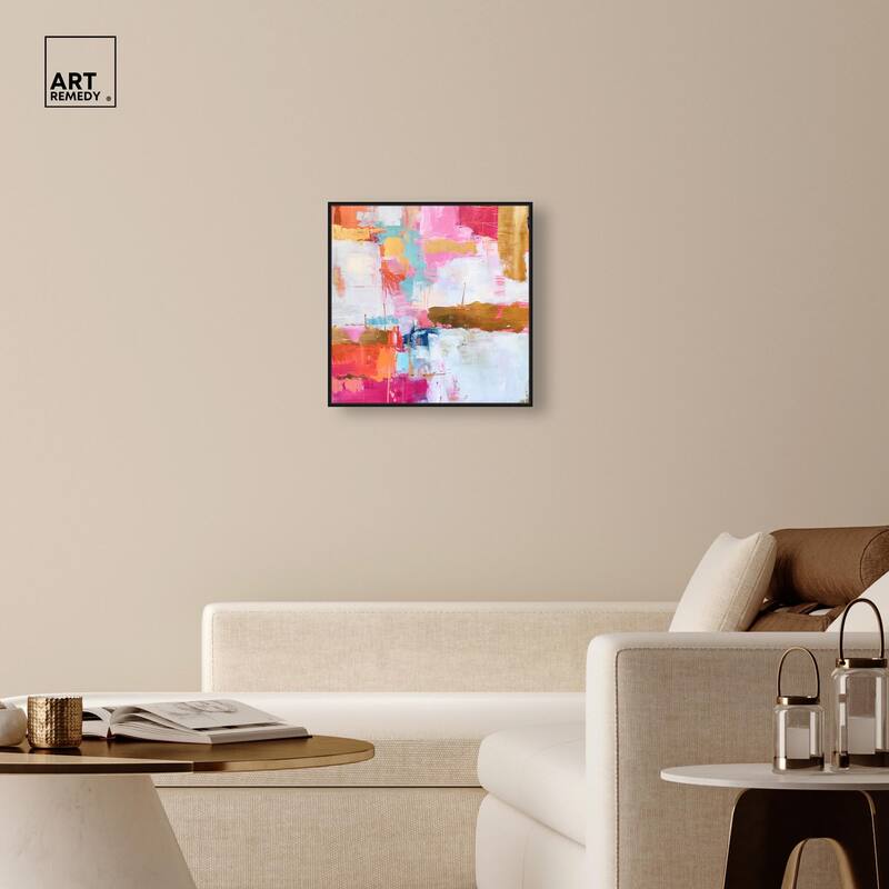 Exuberant Hues II Canvas by Art Remedy