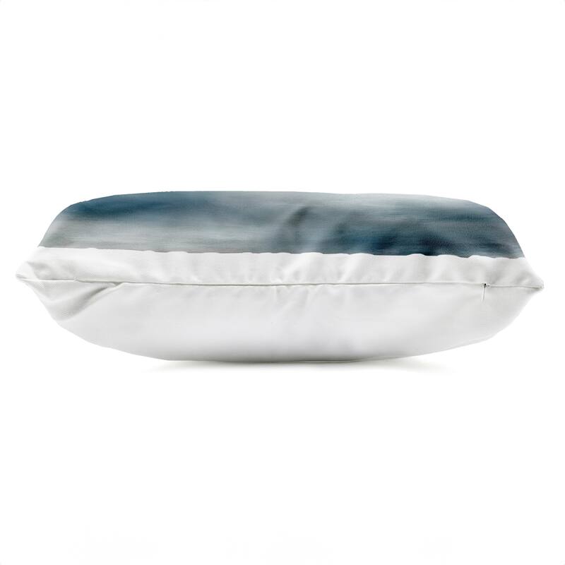 Stupell Full Grey Storm Clouds Printed Outdoor Throw Pillow Design by Ruane Manning