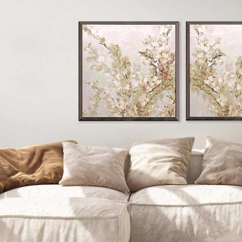 Fragile Beauty I Framed Art Giclee with Enhanced Gel Finish No glass