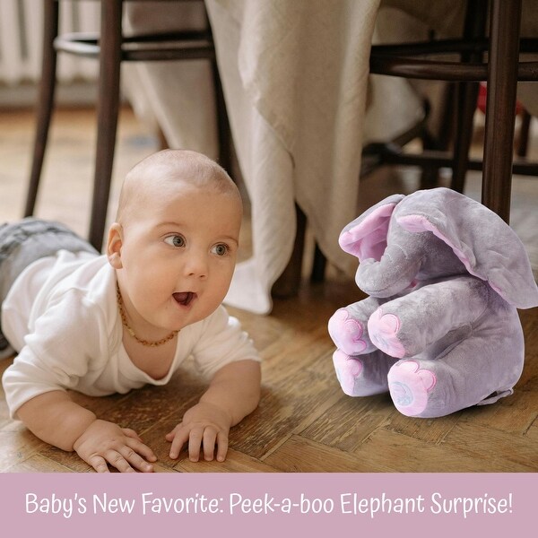 elephant baby toy peek a boo