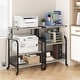 Movable File Cabinet Printer Stand for Home Office - On Sale - Bed Bath ...