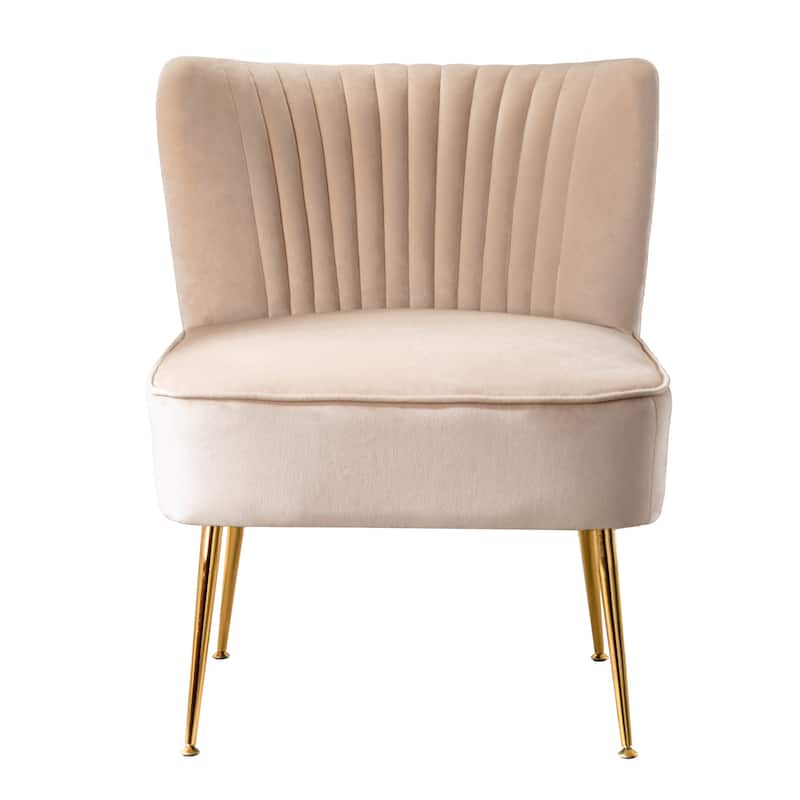Heaven Contemporary Velvet Upholstered Accent Chair