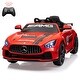 preview thumbnail 1 of 19, Licensed Benz AMG 12V Kids Ride on Car with Remote Control
