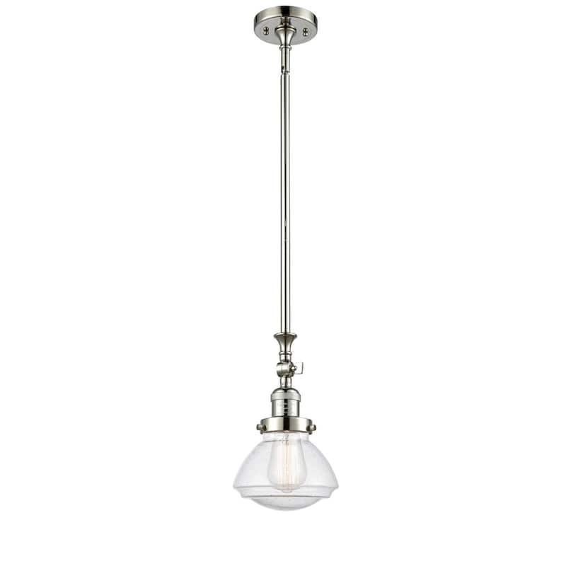 Innovations Lighting Olean 7" Wide Mini Rod Hung Adjustable Pendant