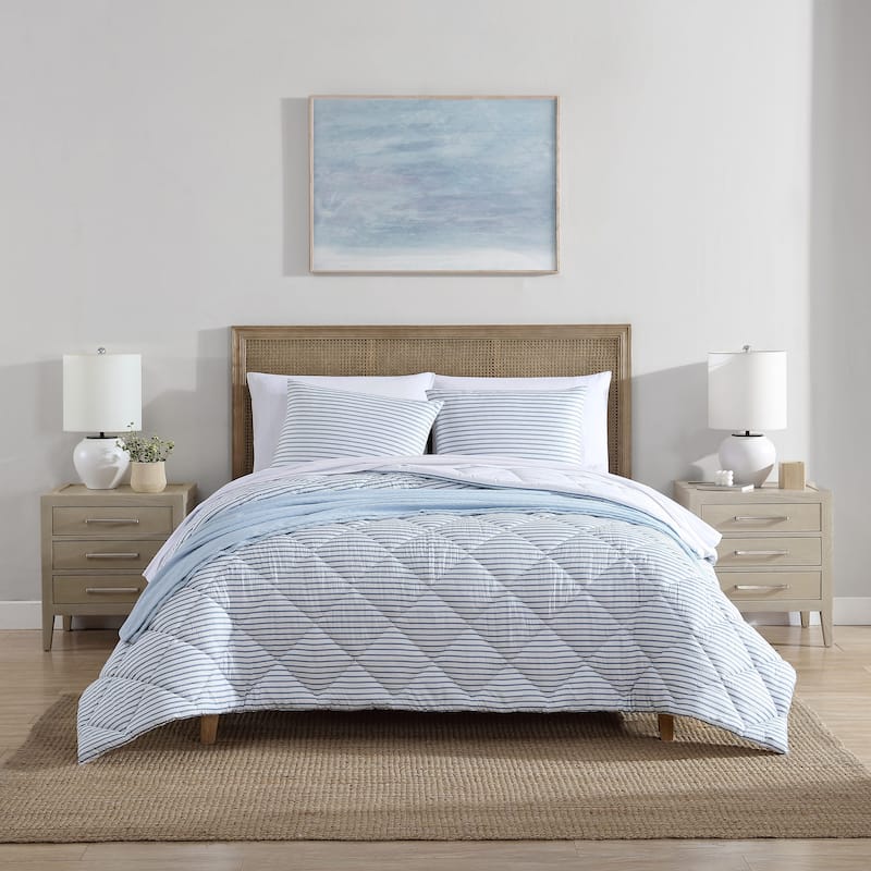 Nautica Windsor Blue Reversible Comforter Set