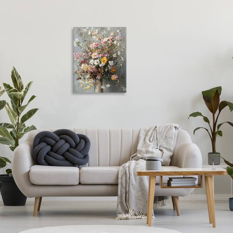 Stupell Overflowing Spring Flowers Canvas Wall Art Design By Franklyn Gregory