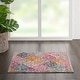 preview thumbnail 22 of 21, Nourison Passion Moroccan Medallion Area Rug 1' 10" x 2' 10" - Grey/Multi - Rectangle