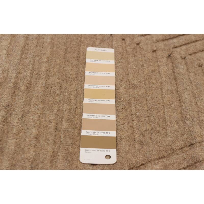 Kashkuli Gabbeh Tan Rug 6'7" x 9'4" - 6'7 x 9'4