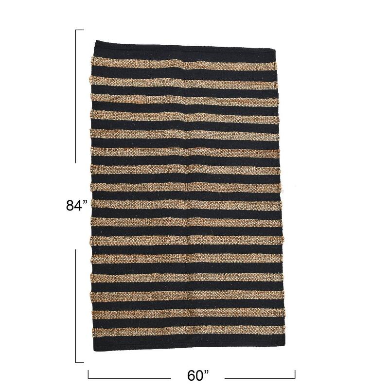 Jute Cotton Area Rug