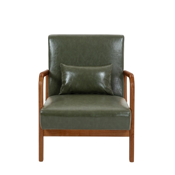 Mid Century Modern Upholstered Accent Chair Leisure Chair