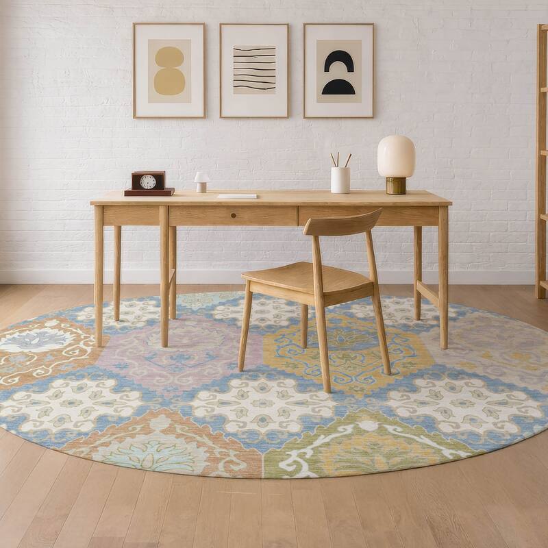Machine Washable Indoor/ Outdoor Global Bayfield Chantille Rug