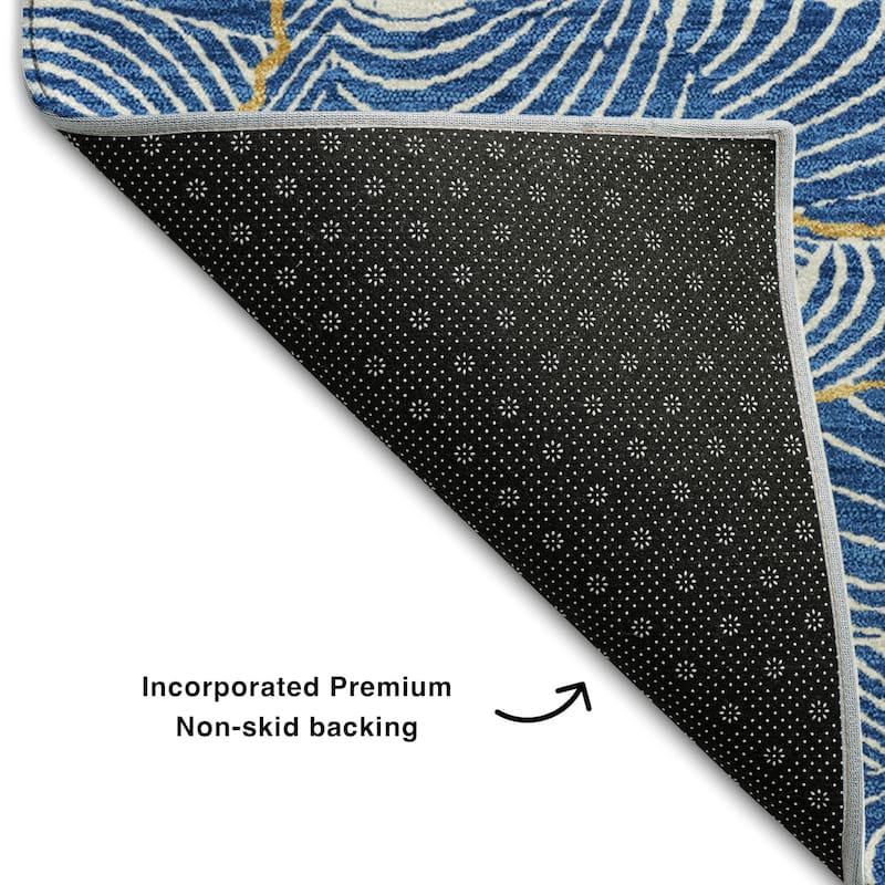 Premium Washable Super Soft Contemporary Puzzle Mayfield Rug