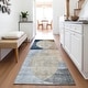 preview thumbnail 55 of 110, Premium Washable Super Soft Modern Geo Mayfield Rug Sky - 2'3" x 7'6"