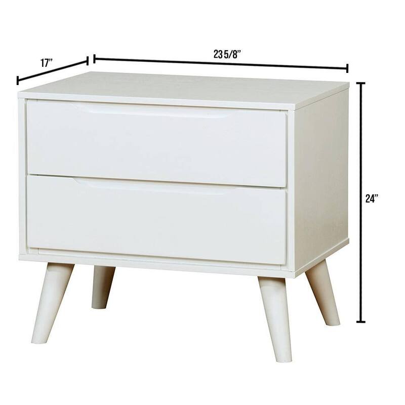 1pc Nightstand Bedroom Furniture Solid wood