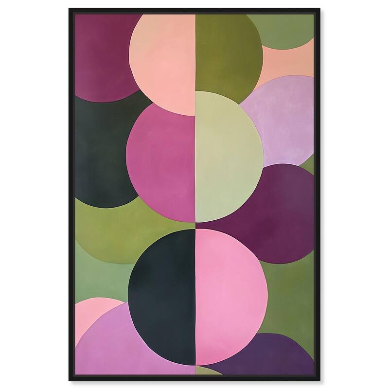 Purpurea I Canvas by Art Remedy - Black - 24" x 36"