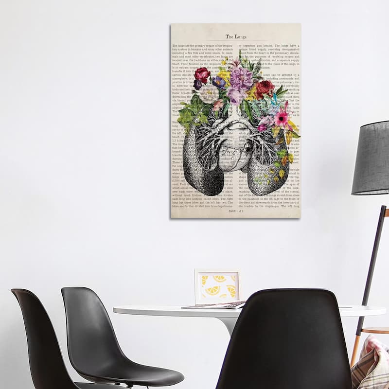 iCanvas "The Lungs" by Aged Pixel Canvas Print - 40x26x1.5