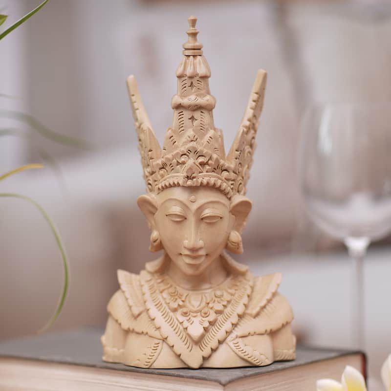 Novica Handmade Rama Wood Sculpture