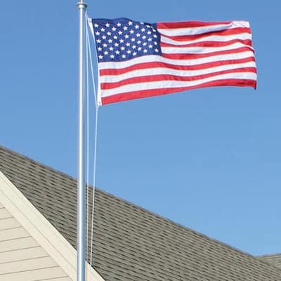 20' Homesteader Flagpole Set
