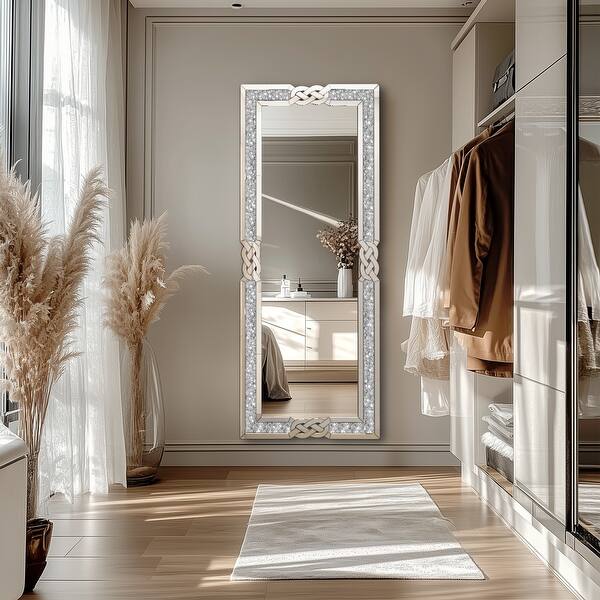 long mirror dressing Full Length Floor Mirror Decorative Vanity Dressing Mirror Adjustable - 63"x22"x22" - Bed Bath & Beyond