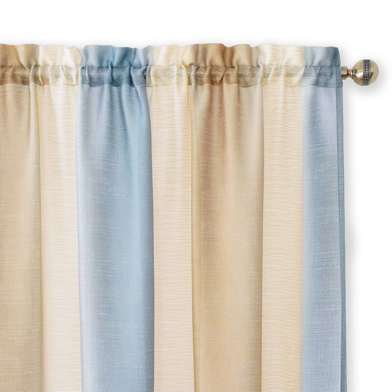 Spectrum Rod Pocket Window Curtain Panel
