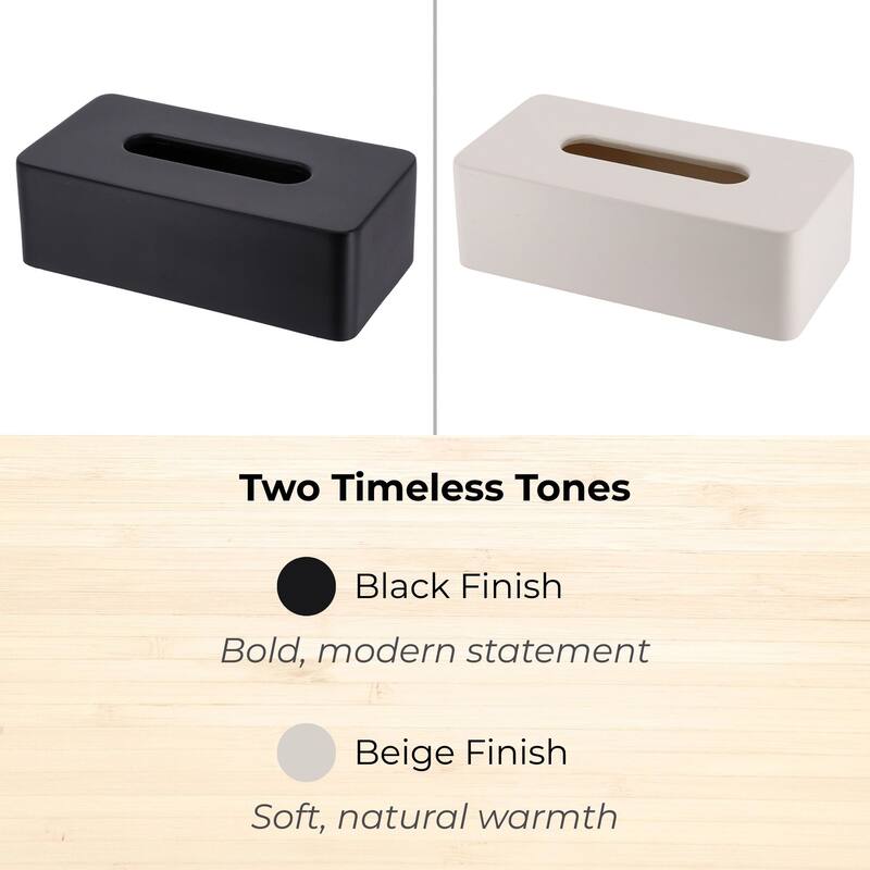 Minimalist Tissue Box Cover - 10.25" L x 5.25" W x 3.25" H