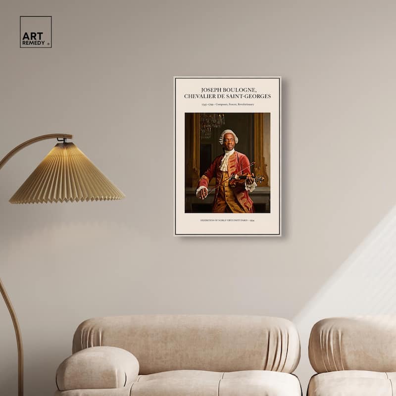 Noble Virtuosity Canvas by Art Remedy