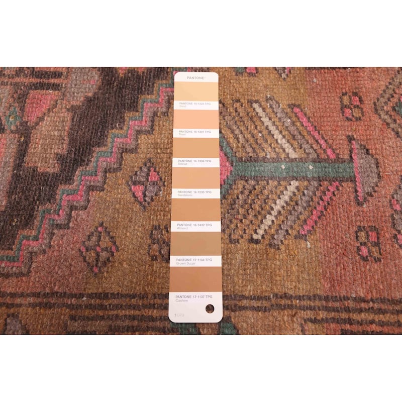 ECARPETGALLERY Hand-knotted Antalya Vintage Brown Wool Rug - 5'1 x 7'7