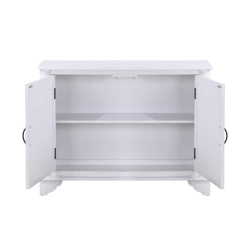40" Console Table with Storage Shelf