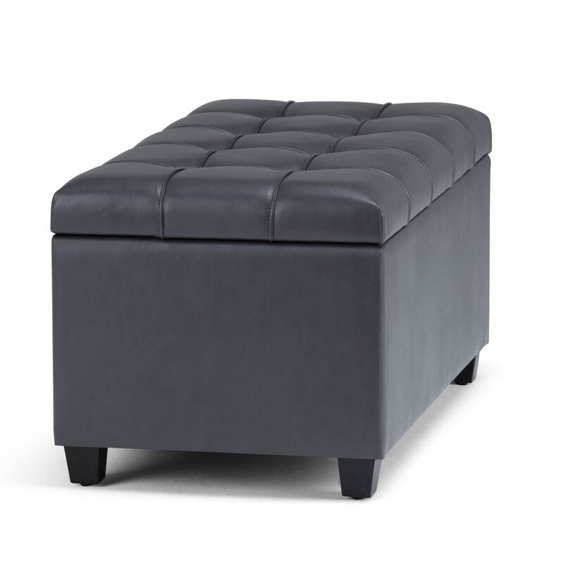Modern Storage Ottoman Bench for Living Room