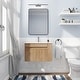 ARTCHIRLY 30 Inch Bathroom Vanity with Sink, Single Sink Floating ...
