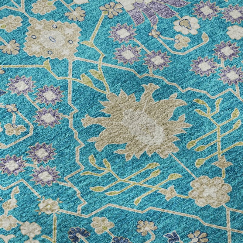 Premium Washable Super Soft Traditional Oushak Mayfield Rug