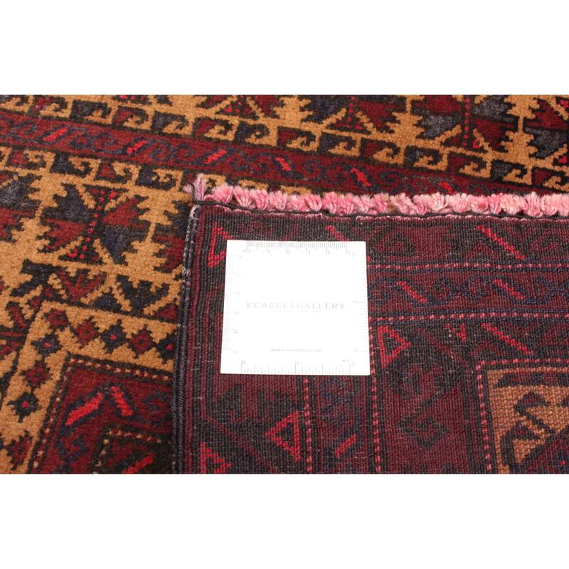 ECARPETGALLERY Hand-knotted Teimani Brown Wool Rug - 3'0 x 4'6