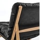 preview thumbnail 25 of 28, NPD Furniture Oswald Faux Leather Tufted Accent Chair