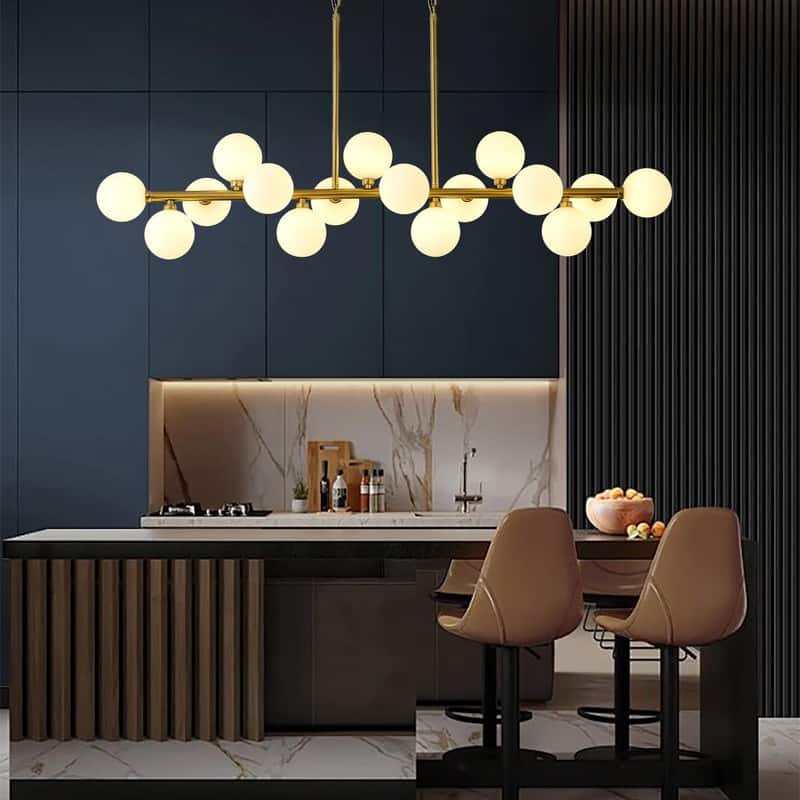 16 Light Modern Sputnik Chandelier Kitchen island Pendant Lights island