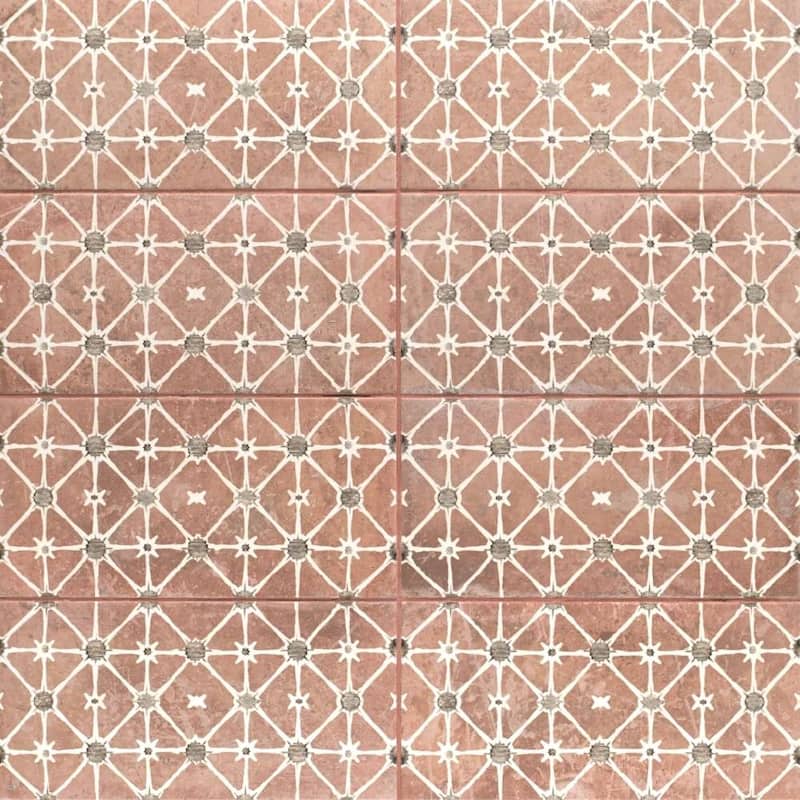 Arcilla Decor 6x12 Satin Porcelain Patterned Tile - Floor, Wall, Backsplash