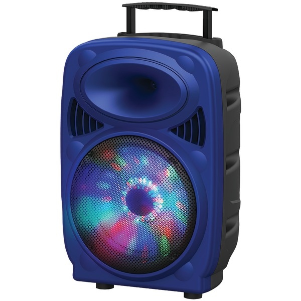 Blue dj shop speaker