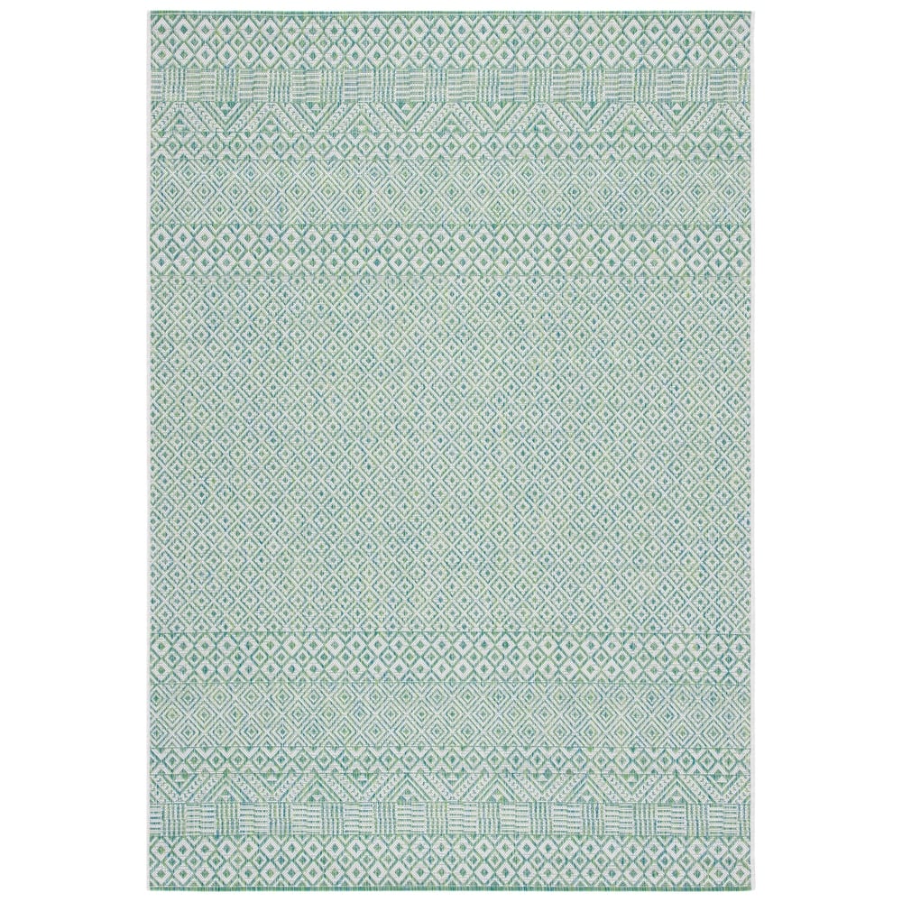 SAFAVIEH Courtyard Leonara Indoor/Outdoor Waterproof Patio Backyard Rug
