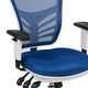 preview thumbnail 107 of 164, Nicholas Mid-Back Blue Mesh Multifunction Executive Swivel Ergonomic Office Chair with Adjustable Arms