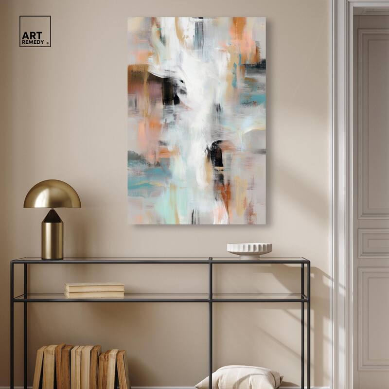 Gilded Mist Canvas by Art Remedy, Gallery Wrapped