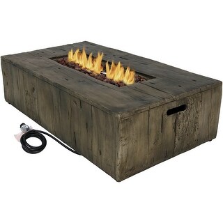 Shop Galleon 60-inch Gas Fire Table - Free Shipping Today ...
