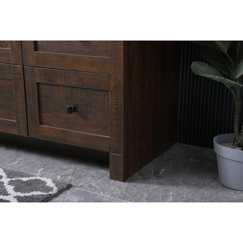 Elegant Lighting VF2860 Soma 60" Free Standing Single Basin Vanity Set