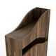 preview thumbnail 8 of 10, DH BASIC Urban Light Hickory 2-Open Shelf Mini Bar by Denhour