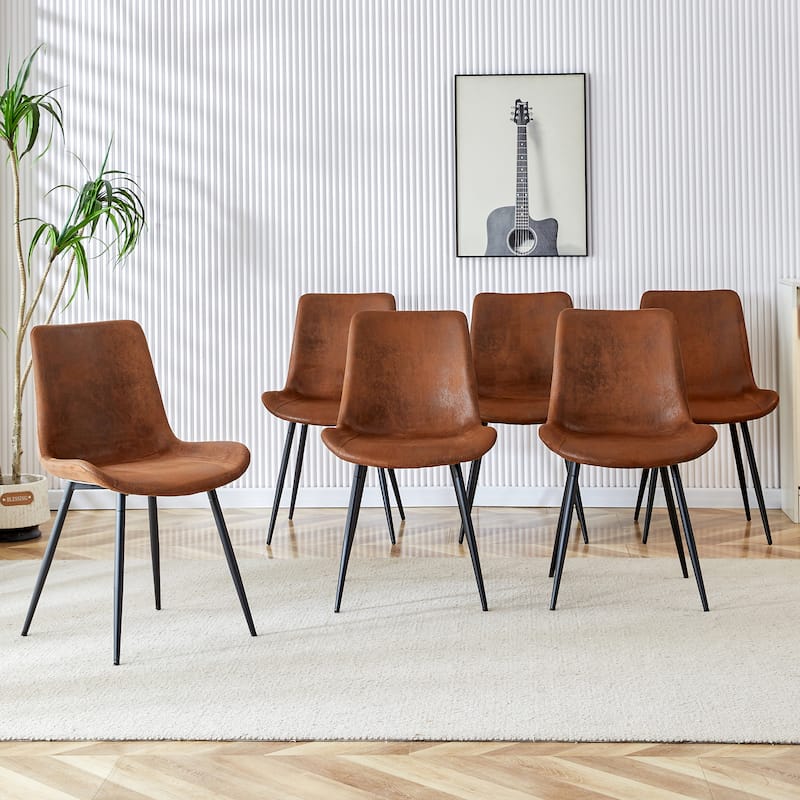 Dining Chair,Curved Widened Cushion Design for Comfort