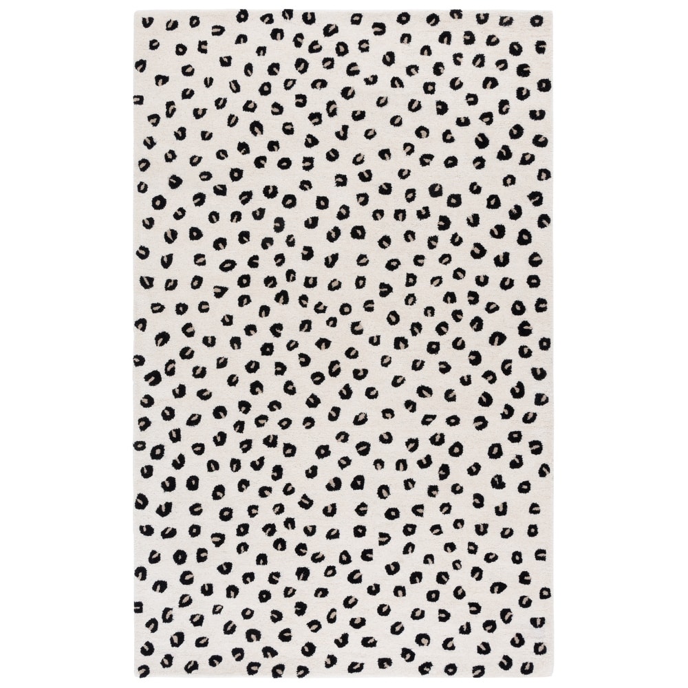 SAFAVIEH Handmade Fifth Avenue Margitta Animal Print Wool Rug