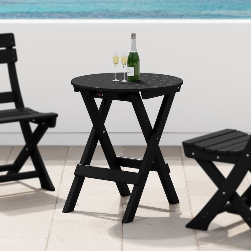Laguna Patio Round Folding Dining Table