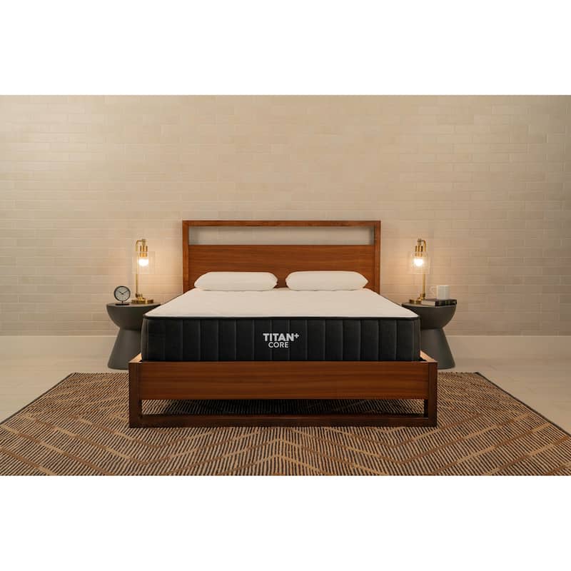 Brooklyn Bedding Titan Plus Core Mattress with GlacioTex Cooling Cover